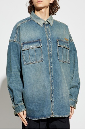 Balmain Denim shirt with logo