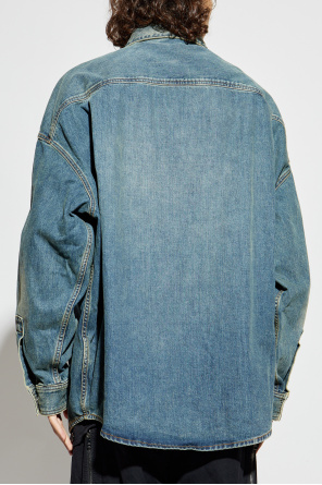 Balmain Denim shirt with logo