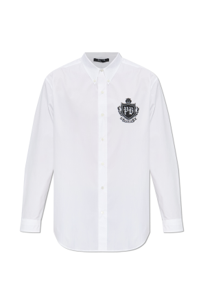Camisa con logo bordado