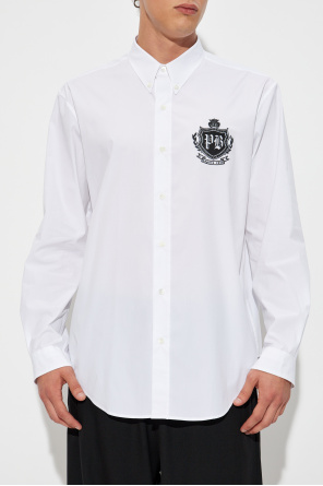 Balmain Shirt with embroidered logo