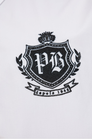 Balmain Shirt with embroidered logo