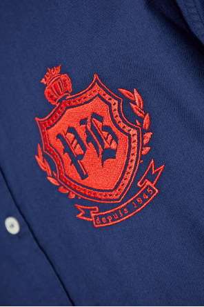 Balmain Shirt with embroidered logo