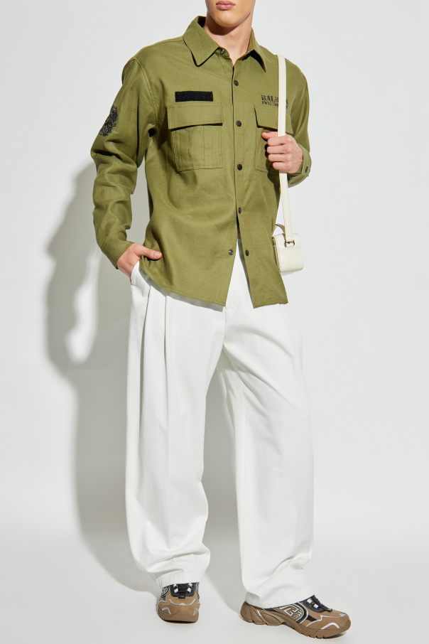 Balmain Camisa con logo