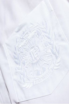 Balmain Cotton shirt with pocket