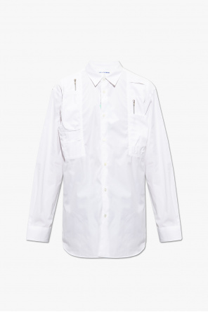 A BATHING APE® chest logo-print T-shirt Bianco