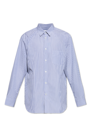 Shirt with stripe pattern