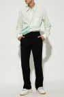 Acne Studios Fashion Union Petite mini shirt dress with belt in pu