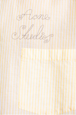 Acne Studios Cotton cropped shirt