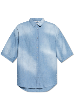 Denim shirt with short sleeves od Acne Studios