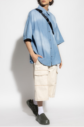 Denim shirt with short sleeves od Acne Studios