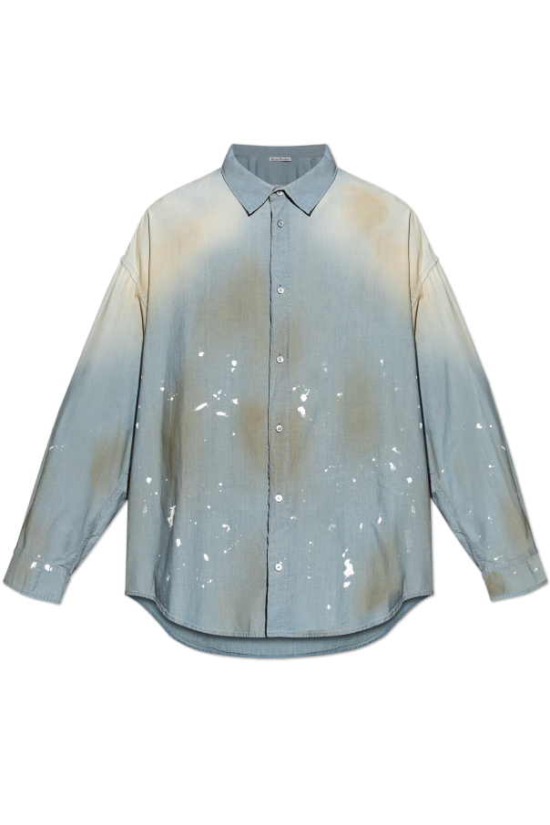 Shirt with a distressed effect od Acne Studios