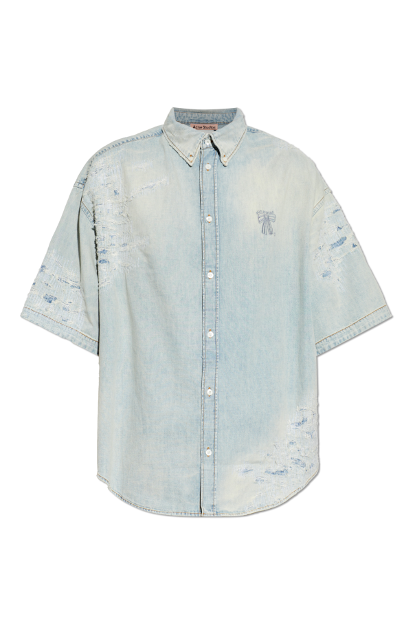 Denim shirt with 'vintage' effect od Acne Studios