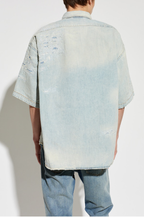 Acne Studios Denim shirt with 'vintage' effect