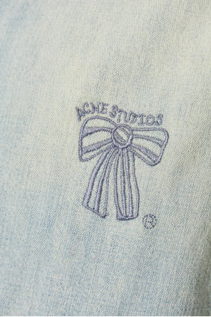 Acne Studios Denim shirt with 'vintage' effect
