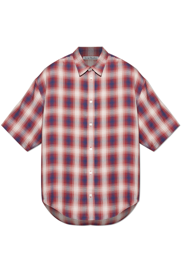 Plaid pattern shirt od Acne Studios