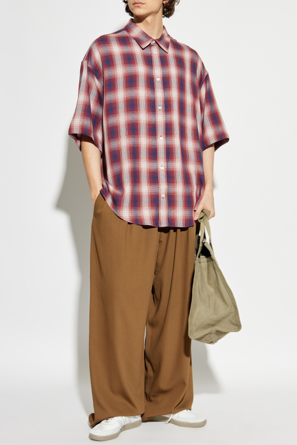 Acne Studios Plaid pattern shirt