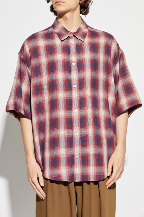 Acne Studios Plaid pattern shirt