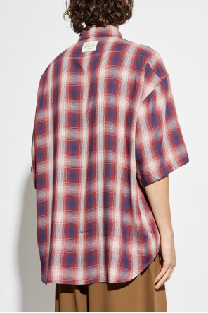 Acne Studios Plaid pattern shirt