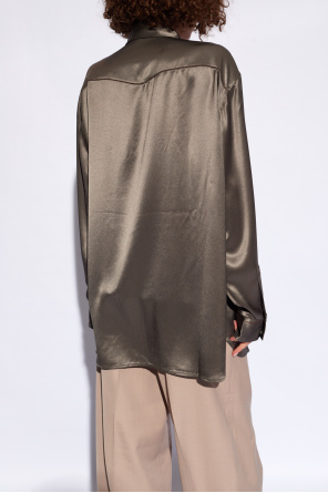 Acne Studios Relaxed-fitting satin shirt