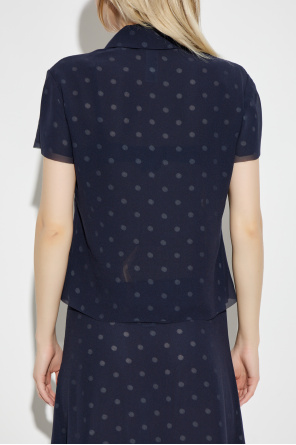 Acne Studios Koszula ze wzorem w groszki