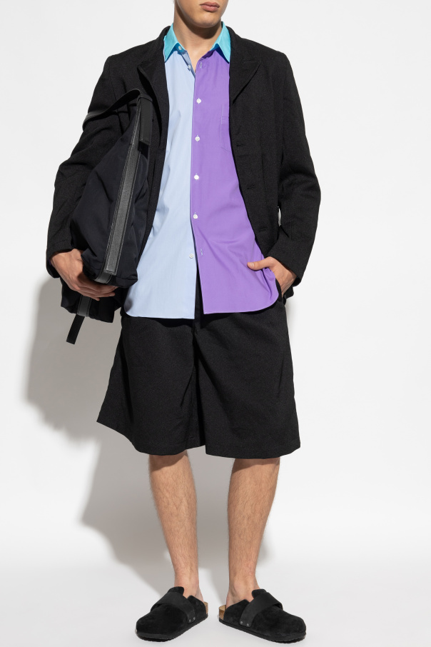 Comme des Garçons Shirt Baumwollhemd mit Tasche