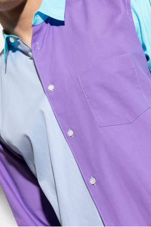 Comme des Garçons Shirt Baumwollhemd mit Tasche