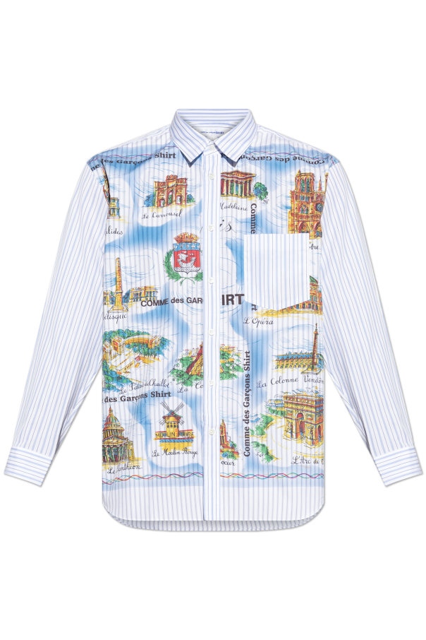 Shirt with colorful print od Comme des Garçons Shirt