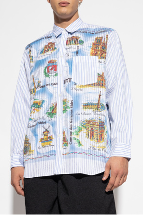 Comme des Garçons Shirt Shirt with colorful print