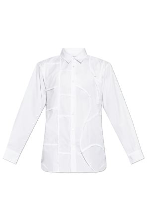 Shirt with raw finish