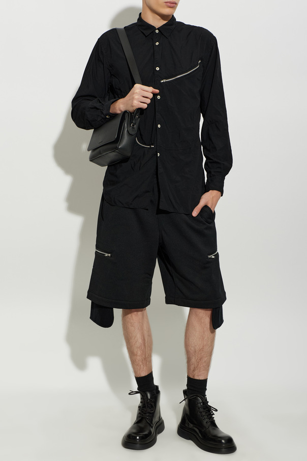 Comme des Garçons Shirt Shirt with a zip-fastened pocket