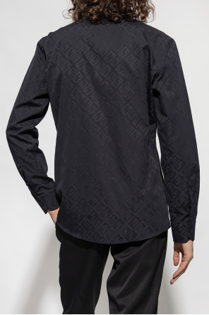 Fendi buckle-fastening Monogrammed shirt