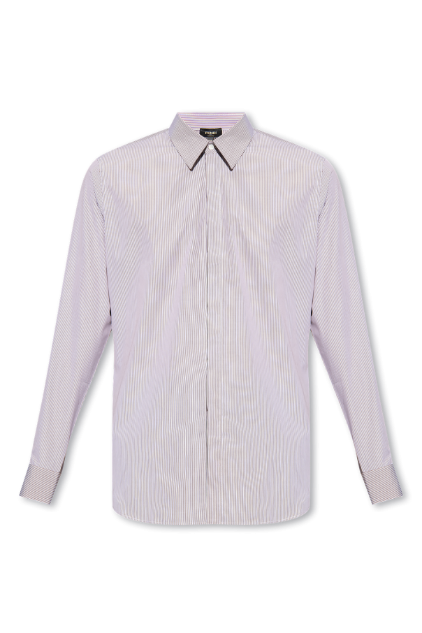 Fendi Striped cotton shirt