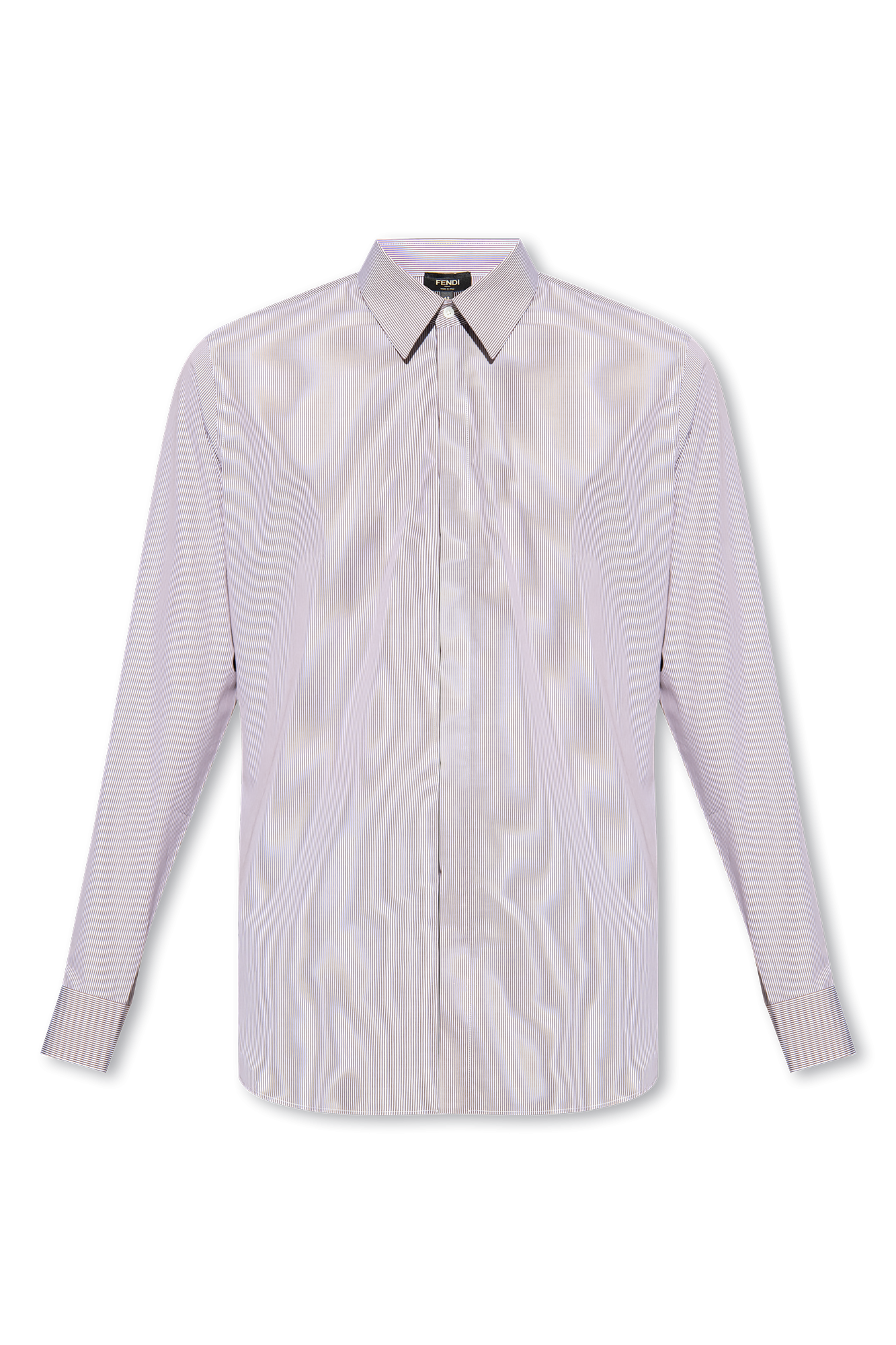 Fendi Striped cotton shirt