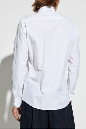 Fendi Shirt with an application in the shape of a logo