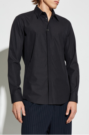 Fendi Camisa con apliqué en forma de logo