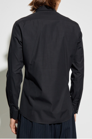 Fendi Camisa con apliqué en forma de logo