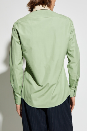 Fendi Cotton shirt with embroidered logo
