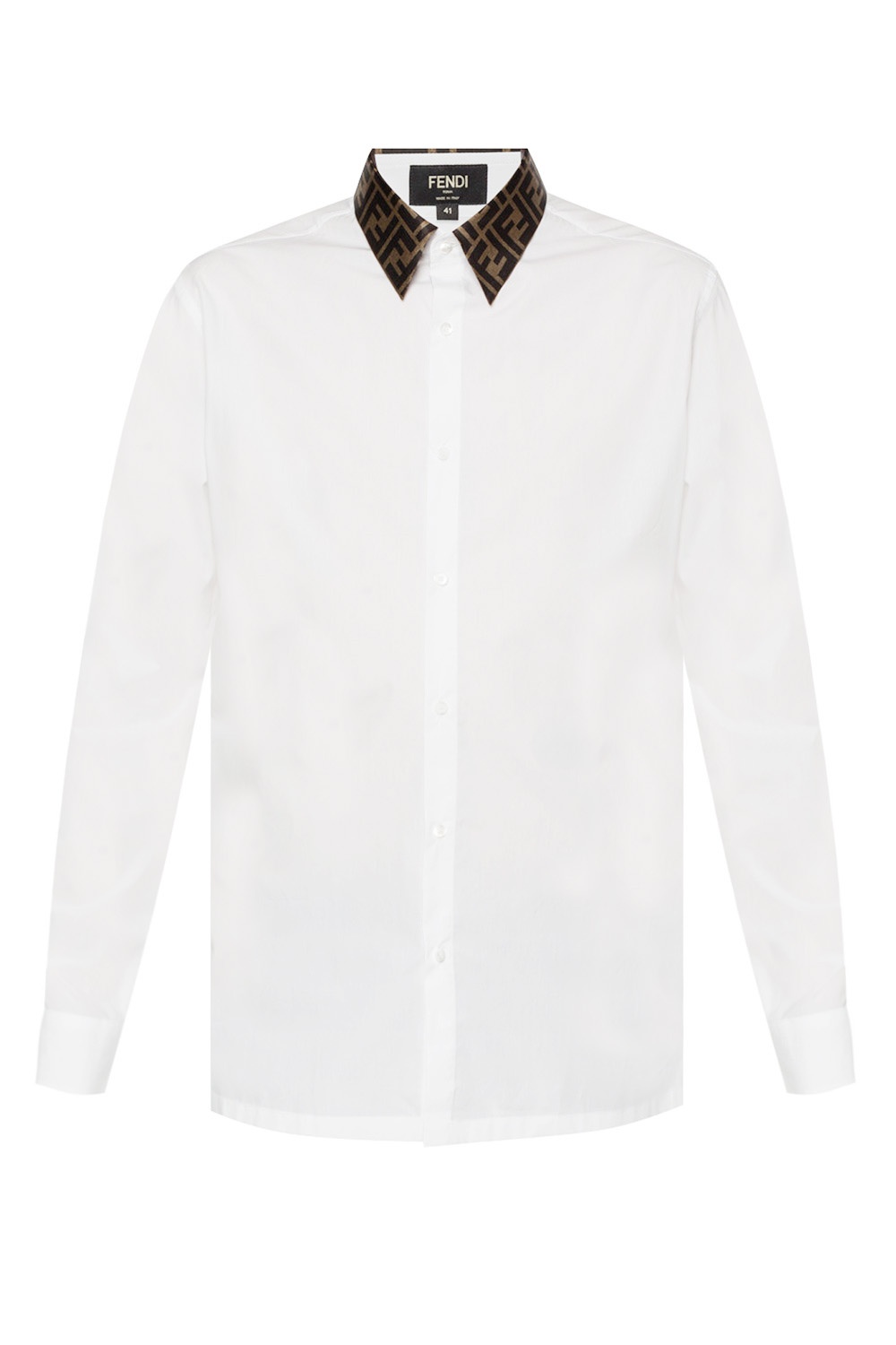 fendi collar shirt mens