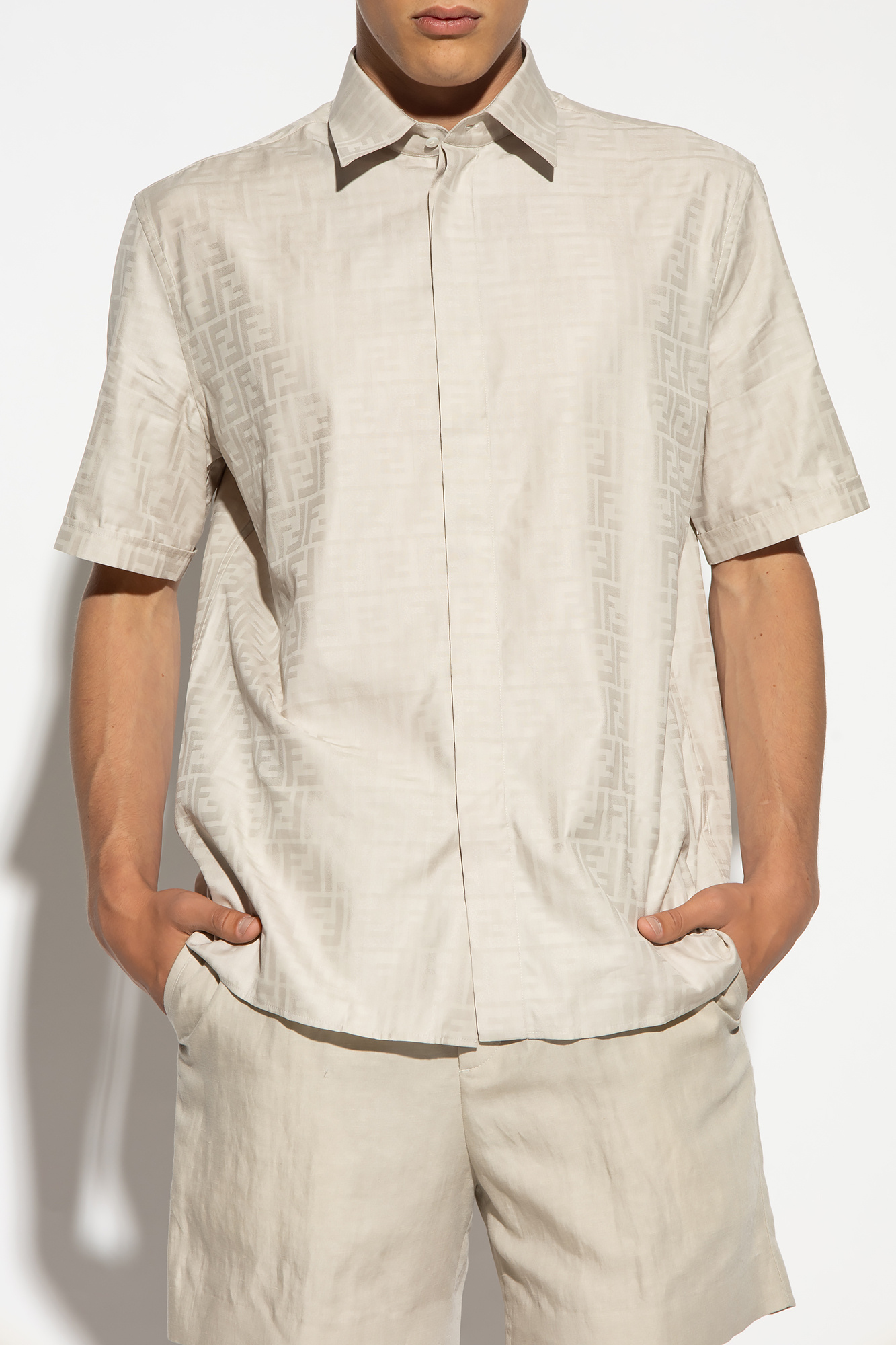 Fendi Shirt with short sleeves