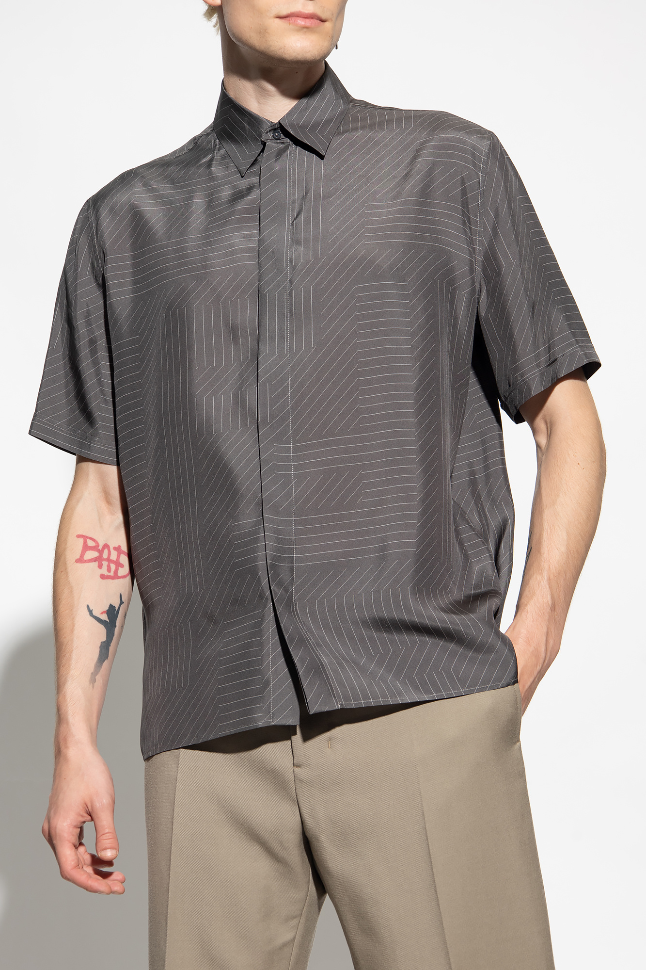 Fendi Shirt with short sleeves