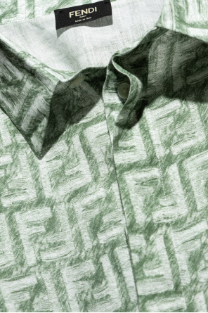 Fendi Koszula z monogramem