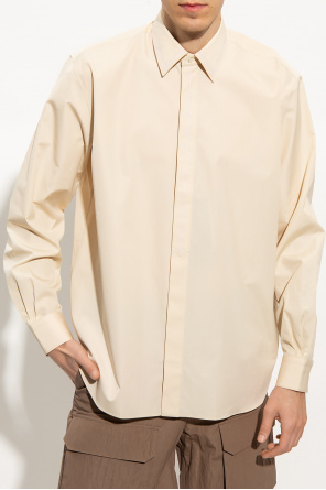 Fendi Embroidered cotton shirt