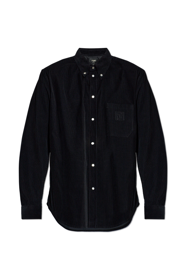 Fendi Corduroy shirt with pocket