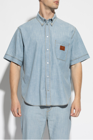 Fendi Denim short-sleeve shirt