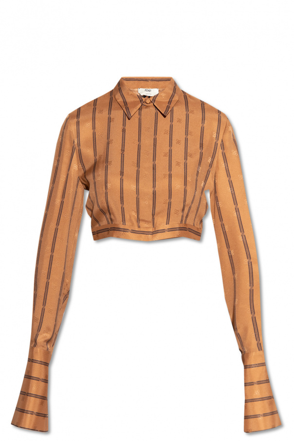 Fendi Cropped shirt