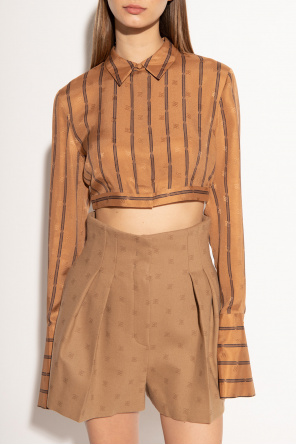 Fendi Cropped shirt