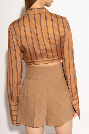 Fendi Cropped shirt