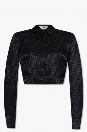 fendi ff pattern knitted top item