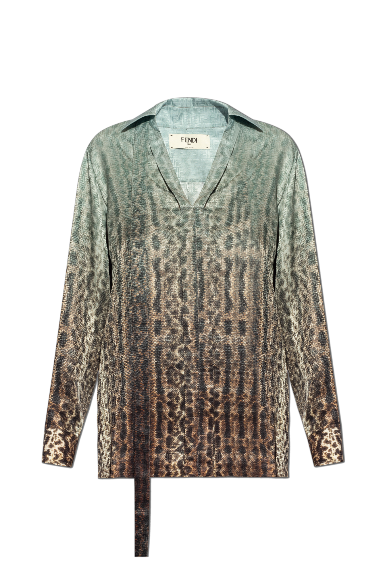 Fendi Silk shirt with monogram