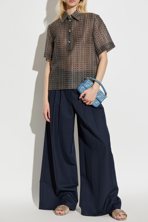 Fendi Shirt with decorative pattern